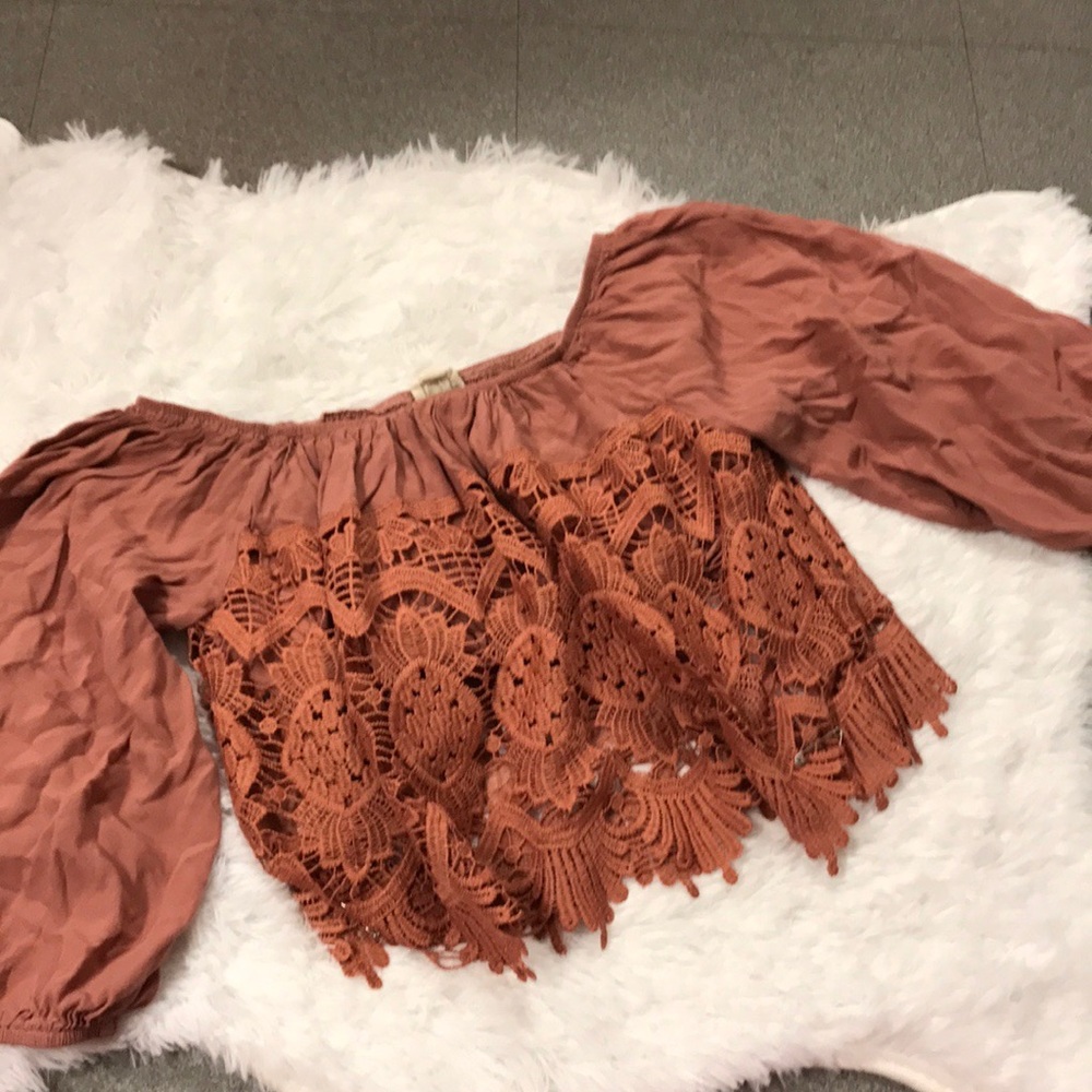 Off shoulder top